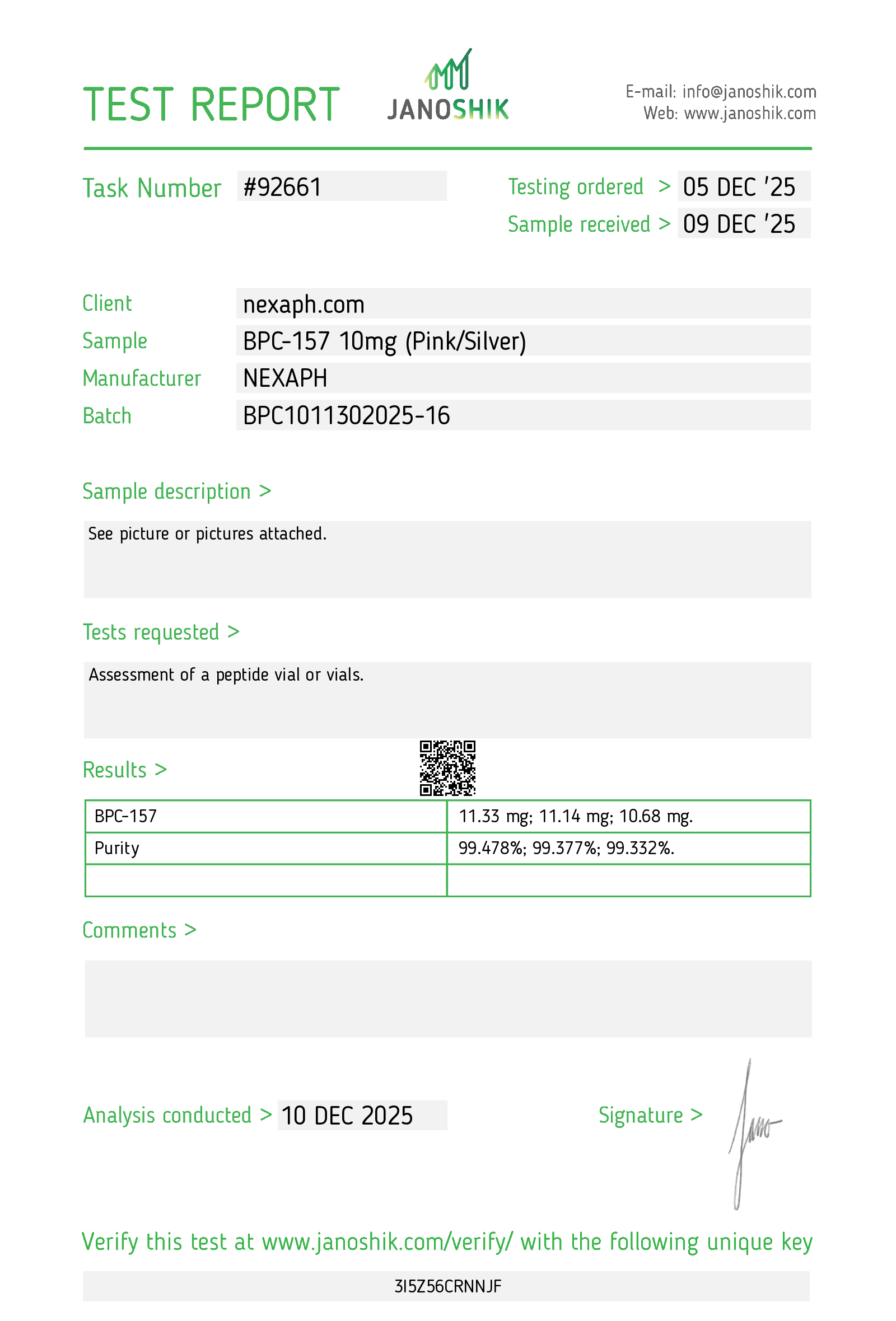 BPC 157 10mg (10 vials/Kit) - Image 2